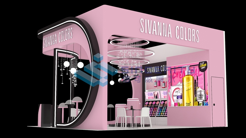 彩妝展臺設計